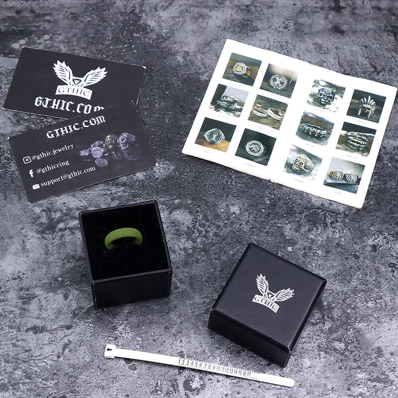 5.7 mm Width Engagement Silicone Ring Set