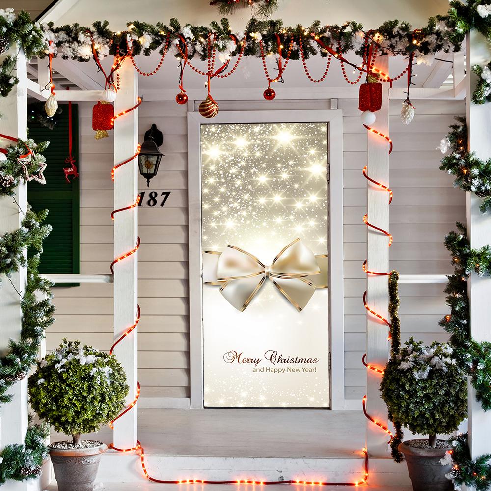 Merry Christmas Golden Bow