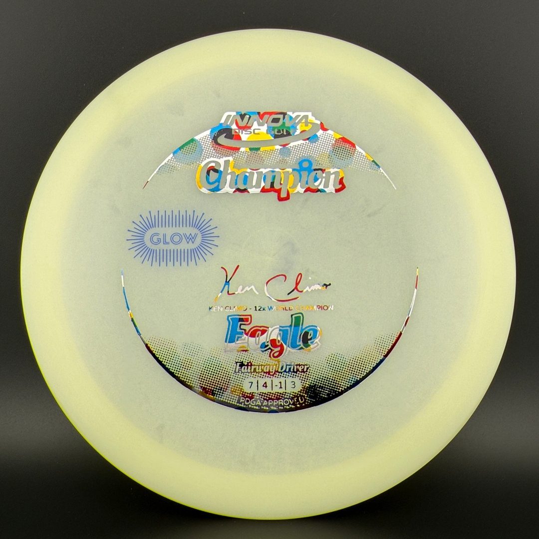 Classic Color Glow Champion Eagle - Ken Climo 12x