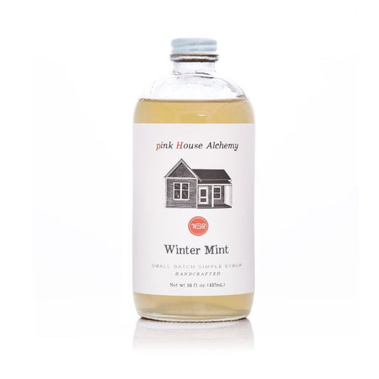 Winter Mint Simple Syrup by Pink House Alchemy