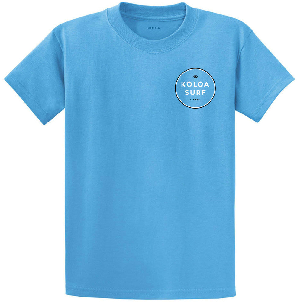 The Koloa Original Circle Heavyweight T-Shirt- Black