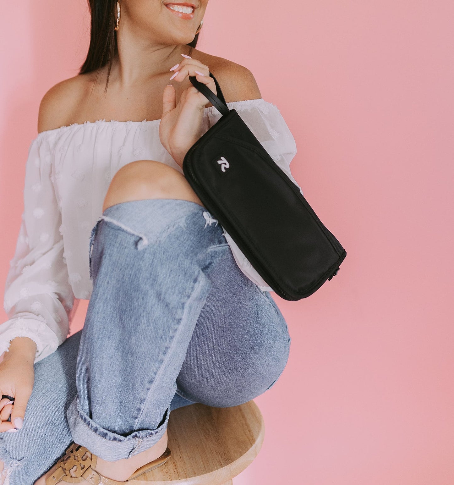 Everyday Wristlet | Reveille Black Nylon