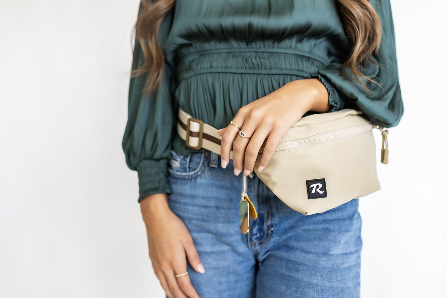 Trudy Belt Bag |  Khaki Nylon