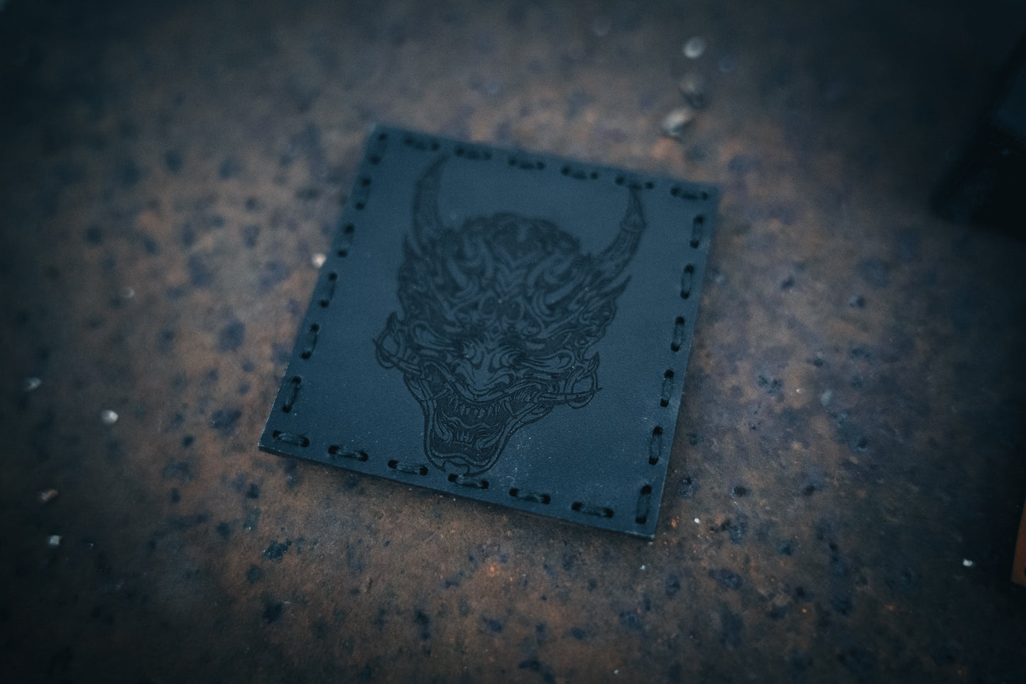 Oni Leather Patch