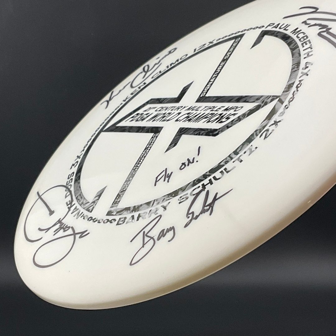 Fuzion Truth *Signed* - 2016 Worlds - 21st Century Multiple MPO PDGA World Champions! Sepia Smoke!