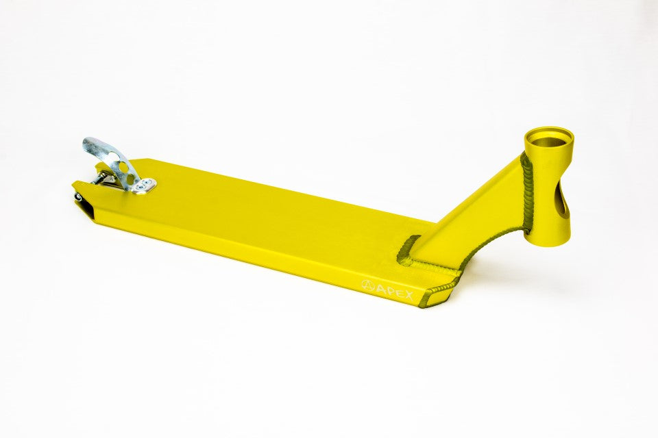 Apex Jesse Bayes Signature Scooter Deck 580mm - Bright Yellow