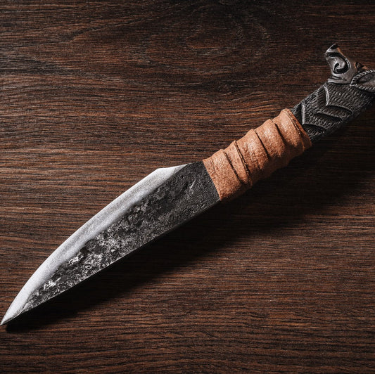Viking Boar's Head Knife – 5.5" Blade