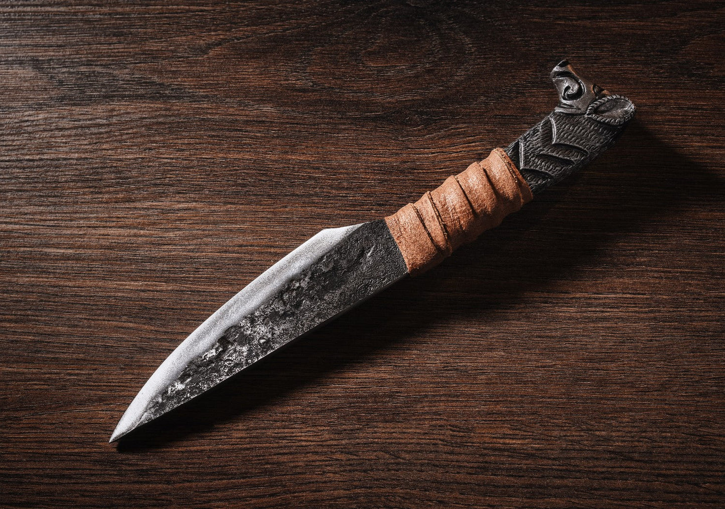 Boar's Head Knife - 5.5" Blade (12 cm)