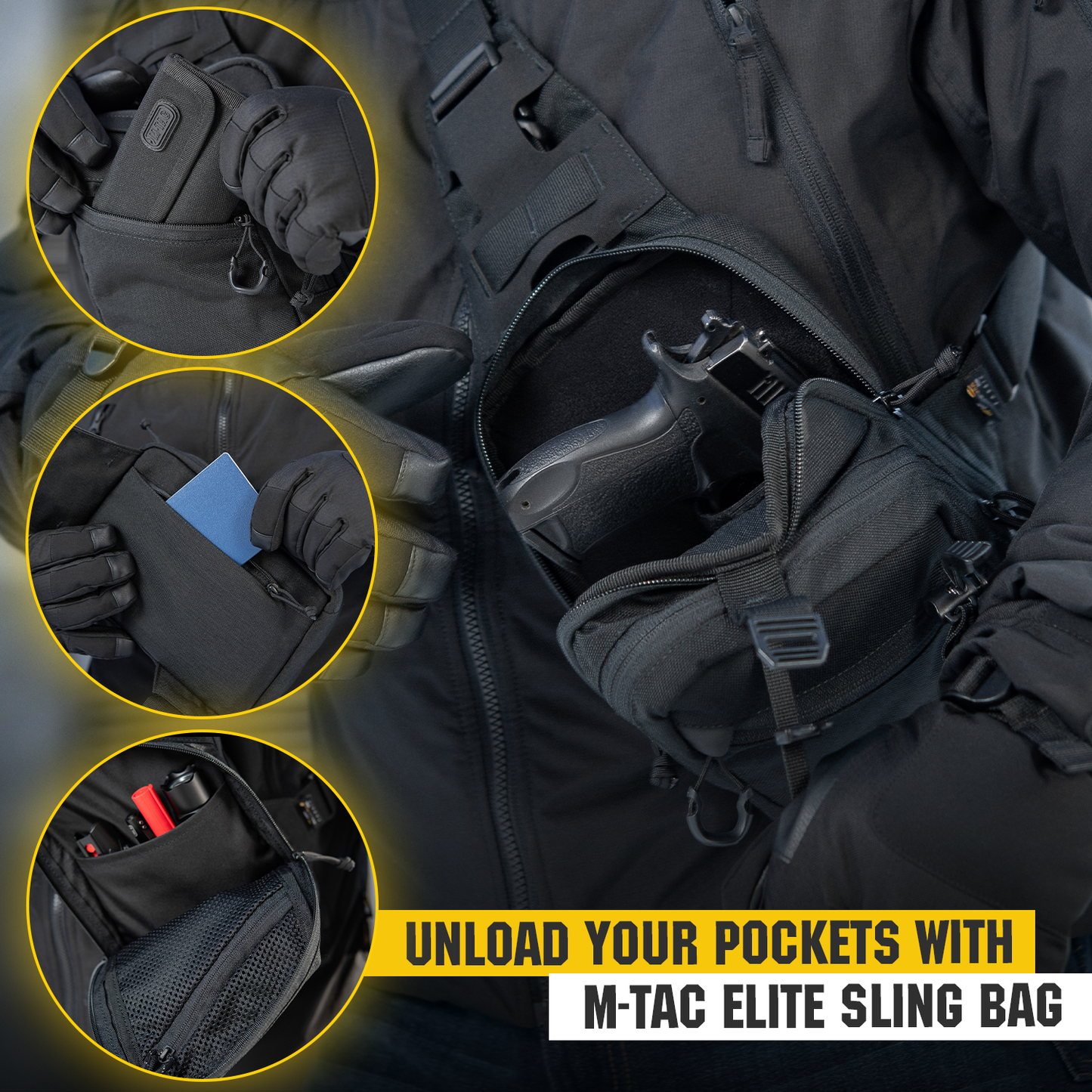 M-Tac Sling Pistol Bag Elite