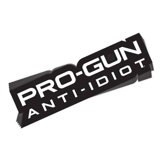 Shield Republic - Pro Gun Anti Idiot Decal