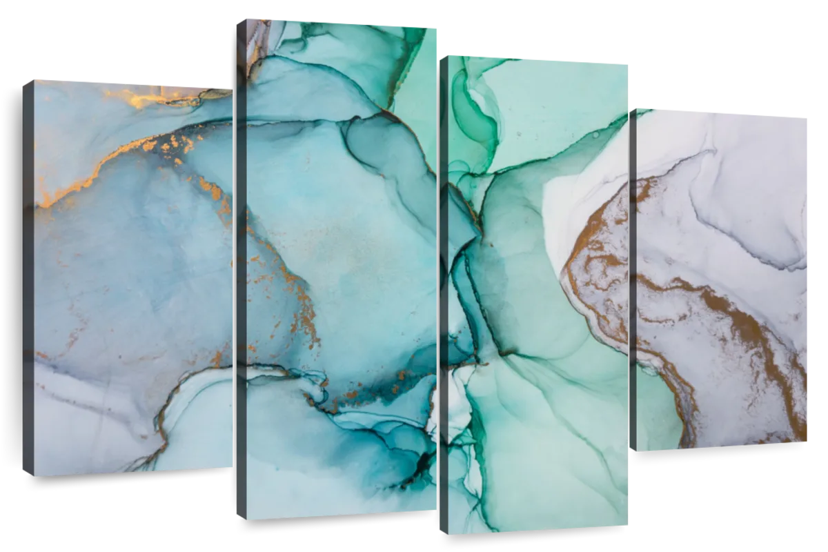 Light Ink Abstract Wall Art