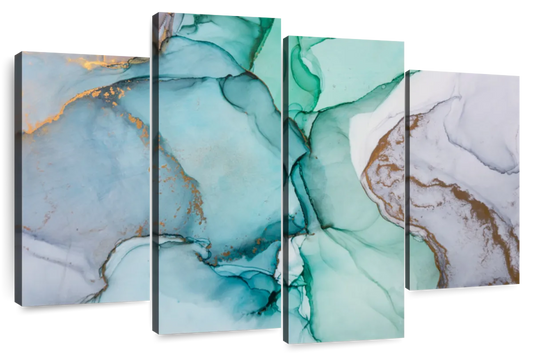 Light Ink Abstract Wall Art