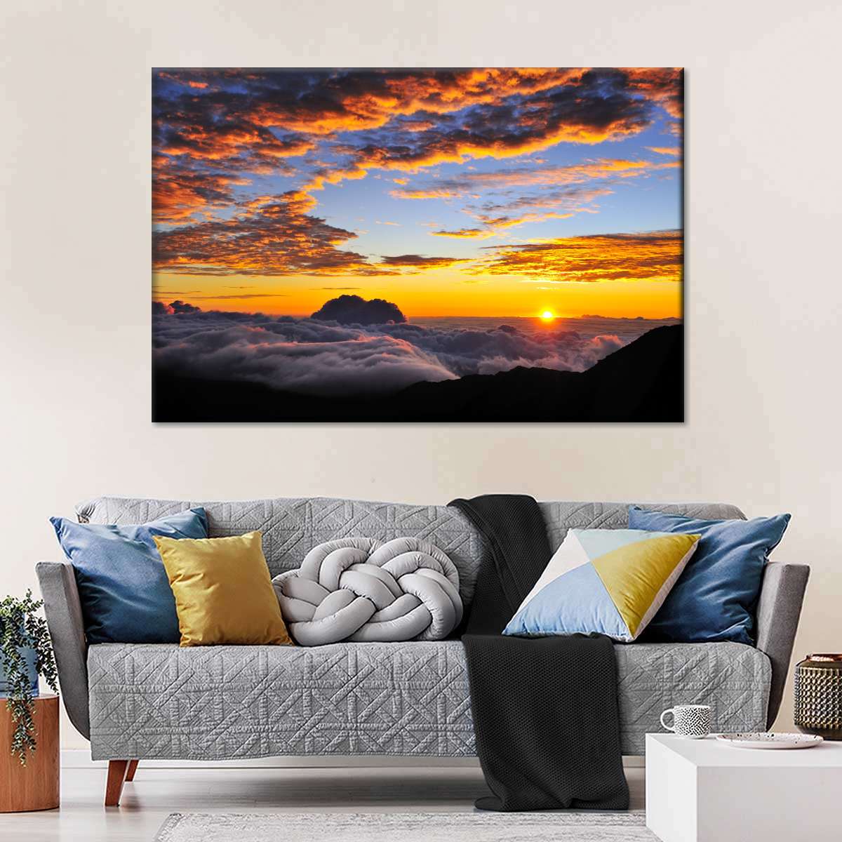 Haleakala Sea Of Clouds Wall Art