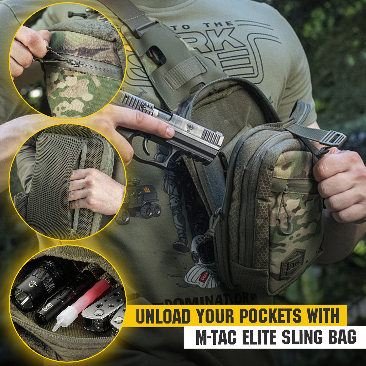 M-Tac Sling Pistol Bag Elite