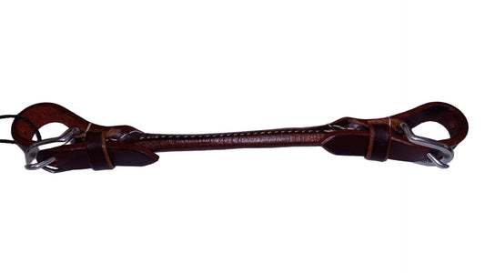 Round Leather Curb Strap Latigo