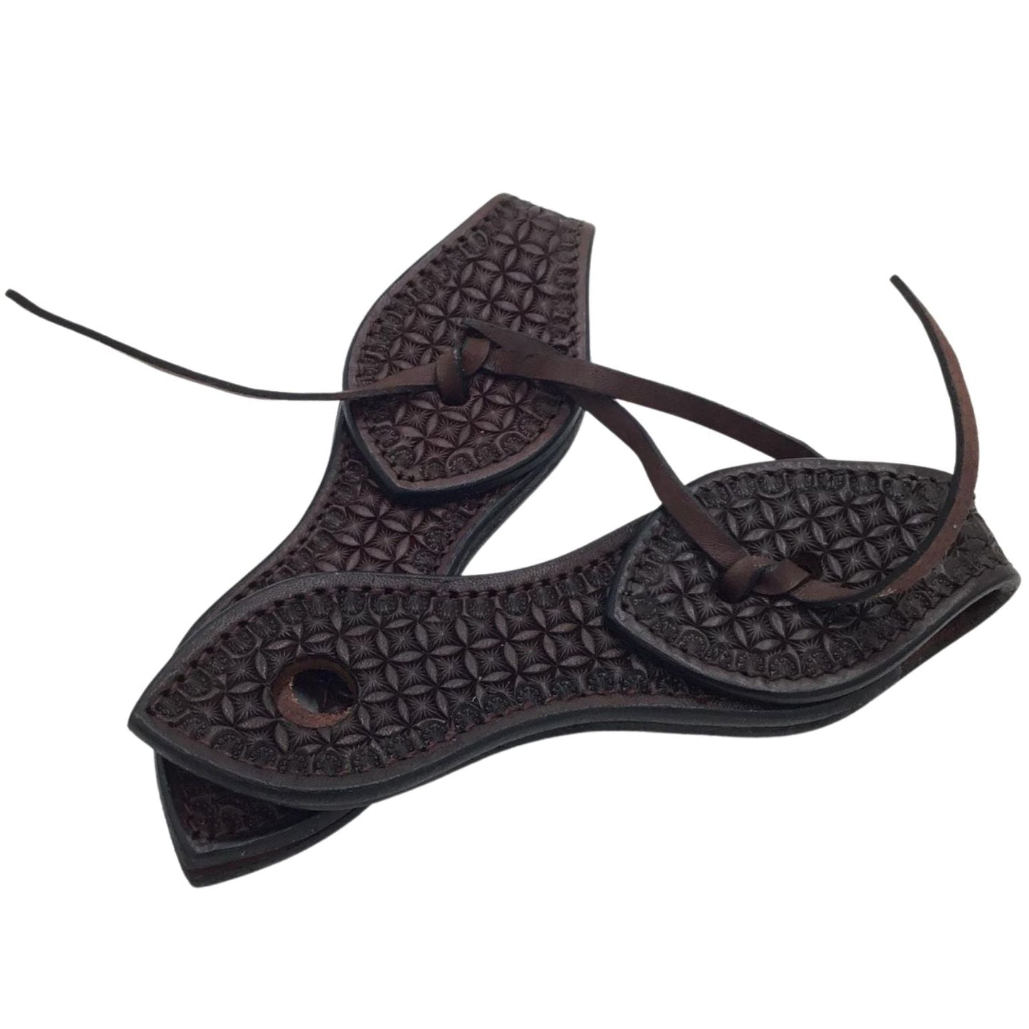 Dark Stamped Slobber Straps
