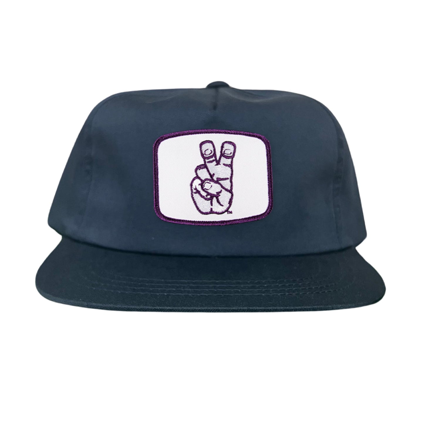 TCU Frog Hand Square Shape / Curved Bill Mesh Snapback / 126 / TCU001