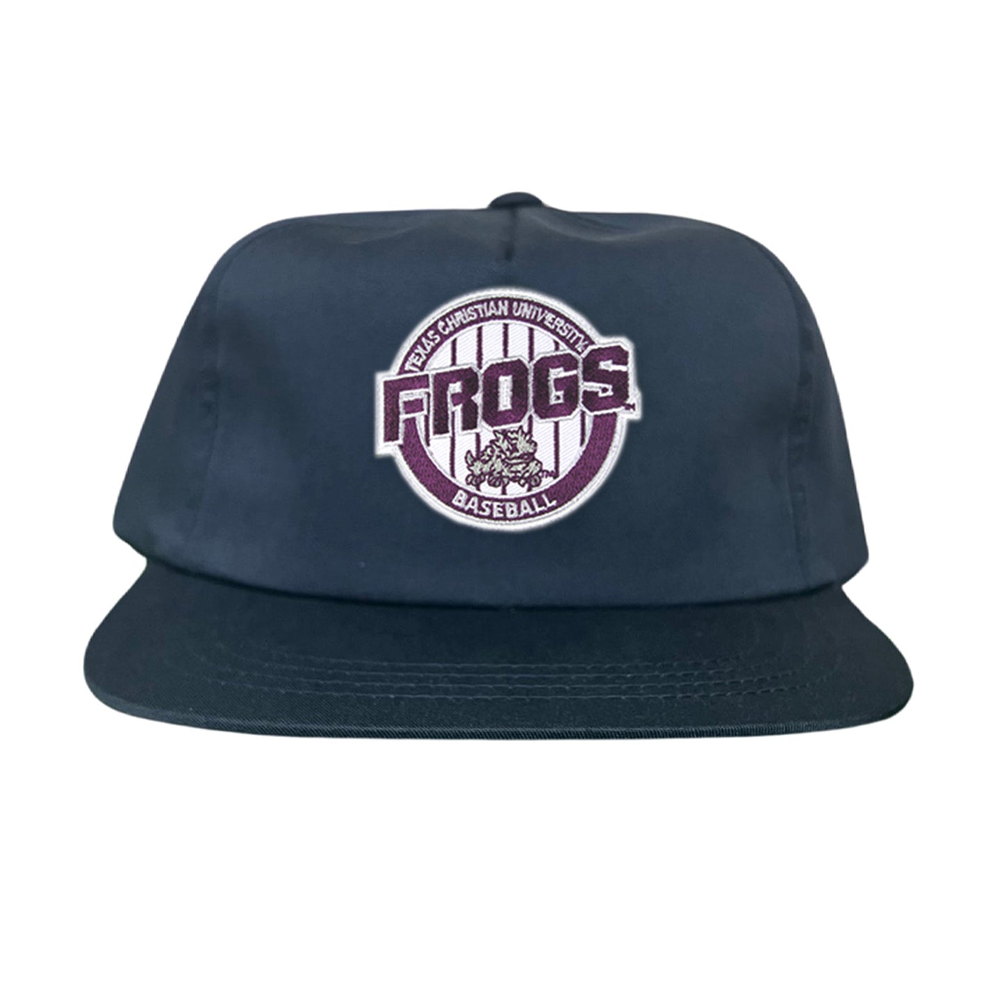 TCU / Frogs Pinstripe Circle / Hats / 216 / TCU017 / MG