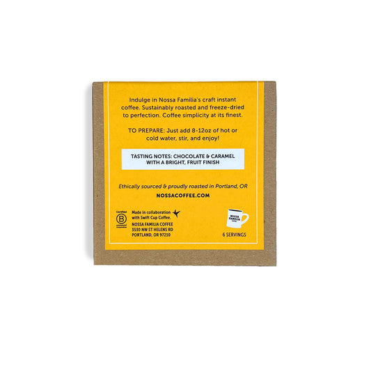 Instant Coffee 6 Pack – Medium Roast
