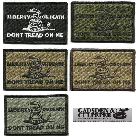 Culpeper Liberty Or Death Shoulder Patches