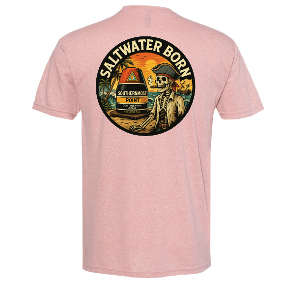 Key West Florida Pirate Soft Tee