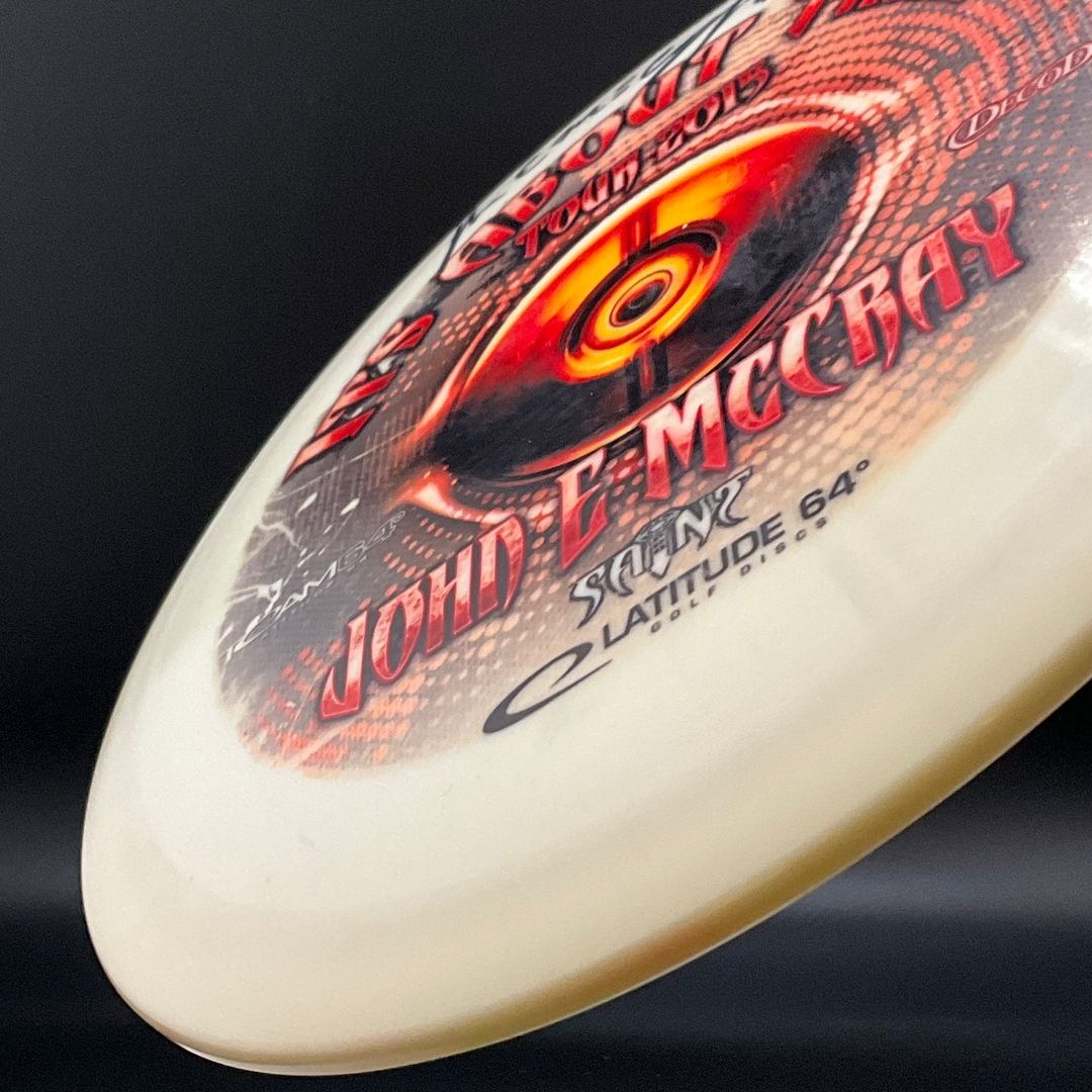 Gold DecoDye Saint *Signed* - John E McCray 2015 Tour "It's About Time"