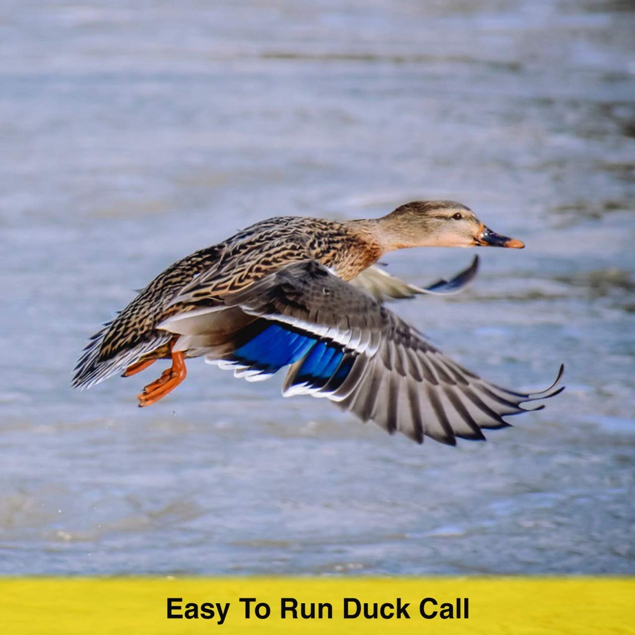 Waterfowl Duck Call - Double Reed Lazy Hen