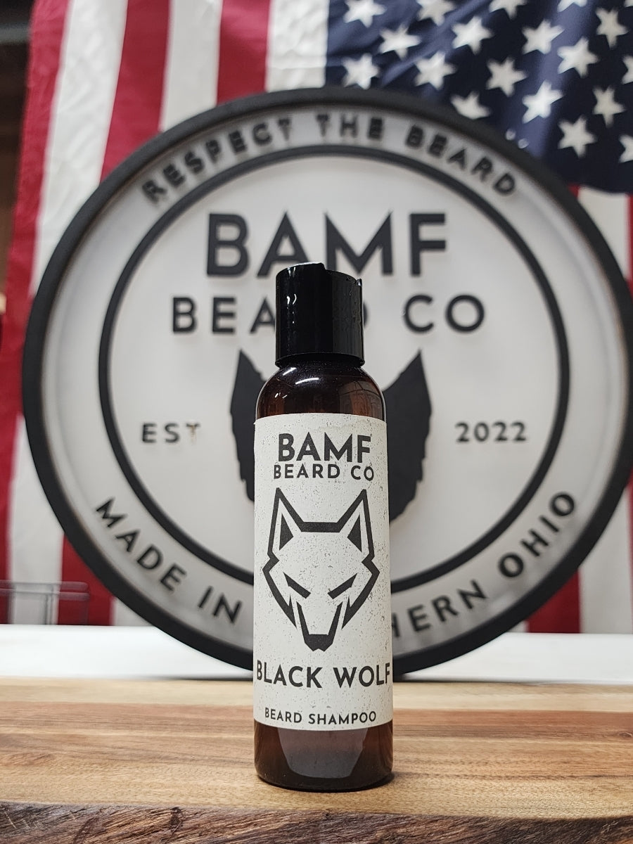Black Wolf Beard Shampoo