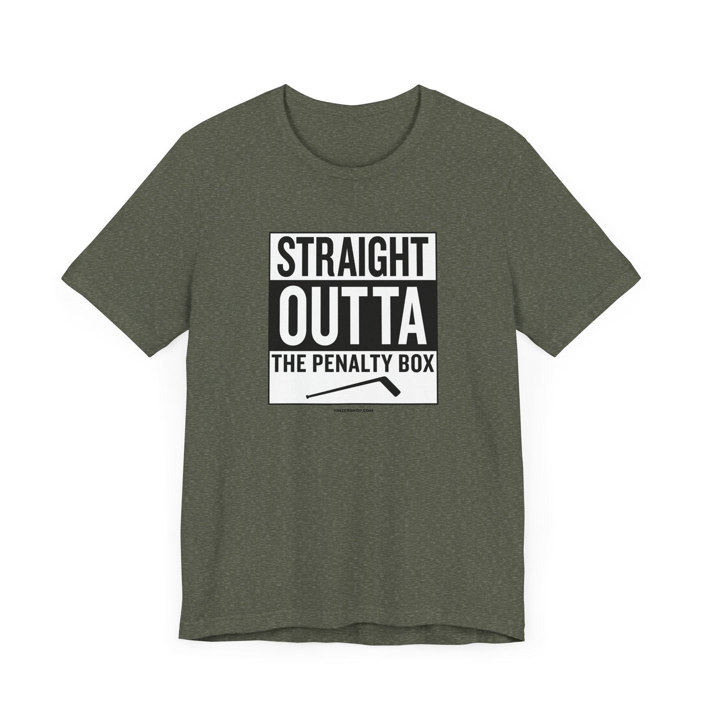 Straight Outta the Penalty Box -  Short Sleeve Tee