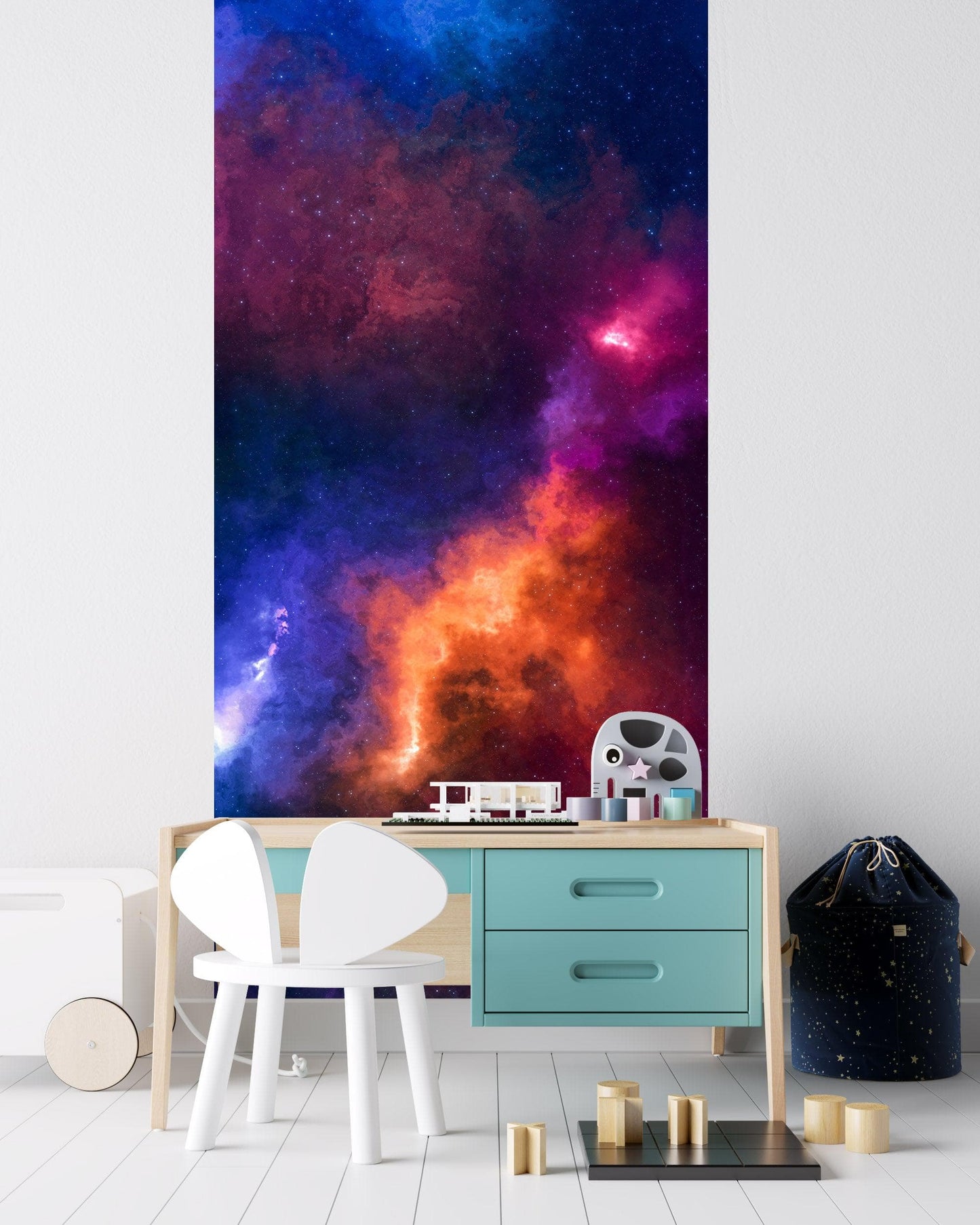 Space Galaxy Nebula Wall Mural Peel and Sticker Wallpaper. #6295