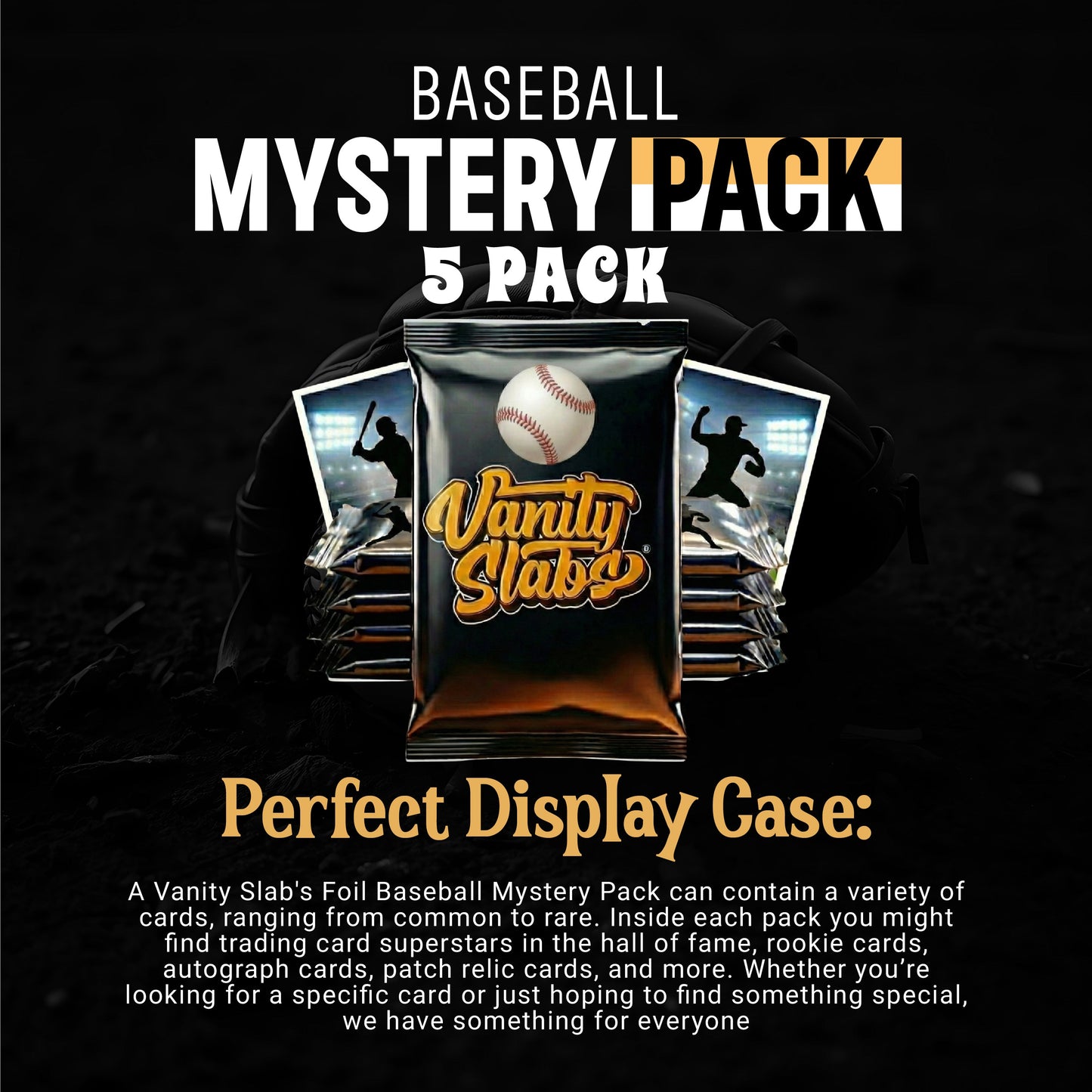 Baseball Mystery 5 Packs (Loaded with Goodies) Great Party Favors