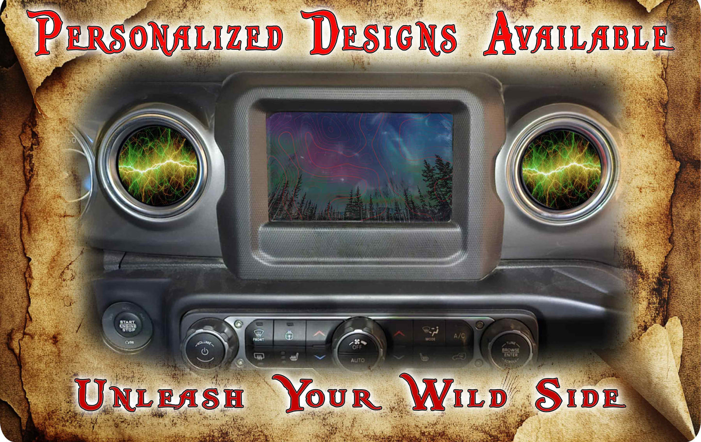 Steering wheel decal lighting 173