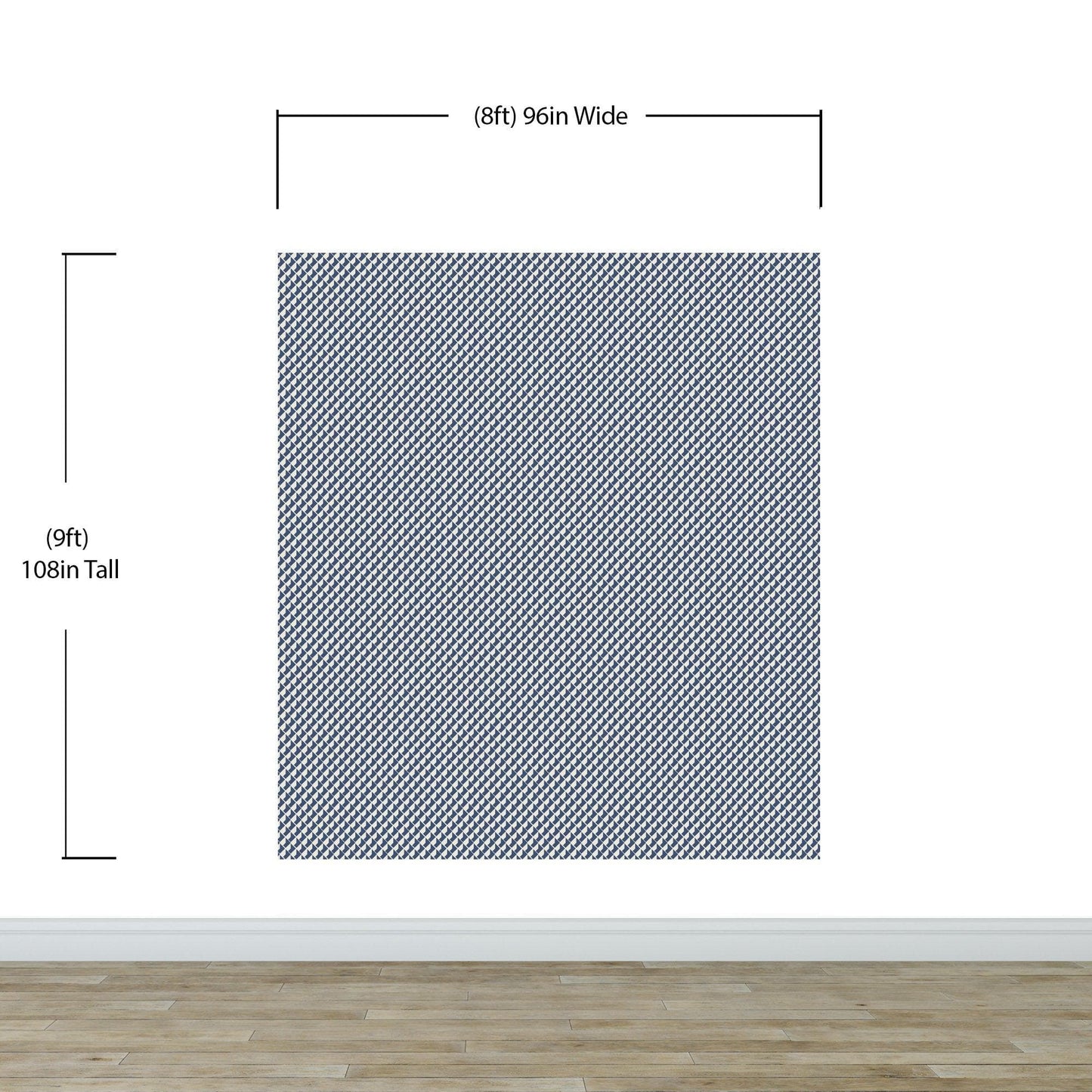 Modern Geometric Shape Pattern Wall Mural. Minimalist Mosaic Square Box Shape Bauhaus Pattern. #6328