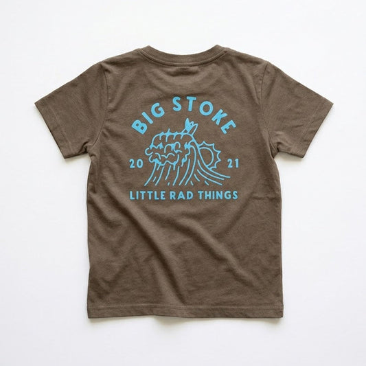 THE CLOUDBREAK TEE - BROWN