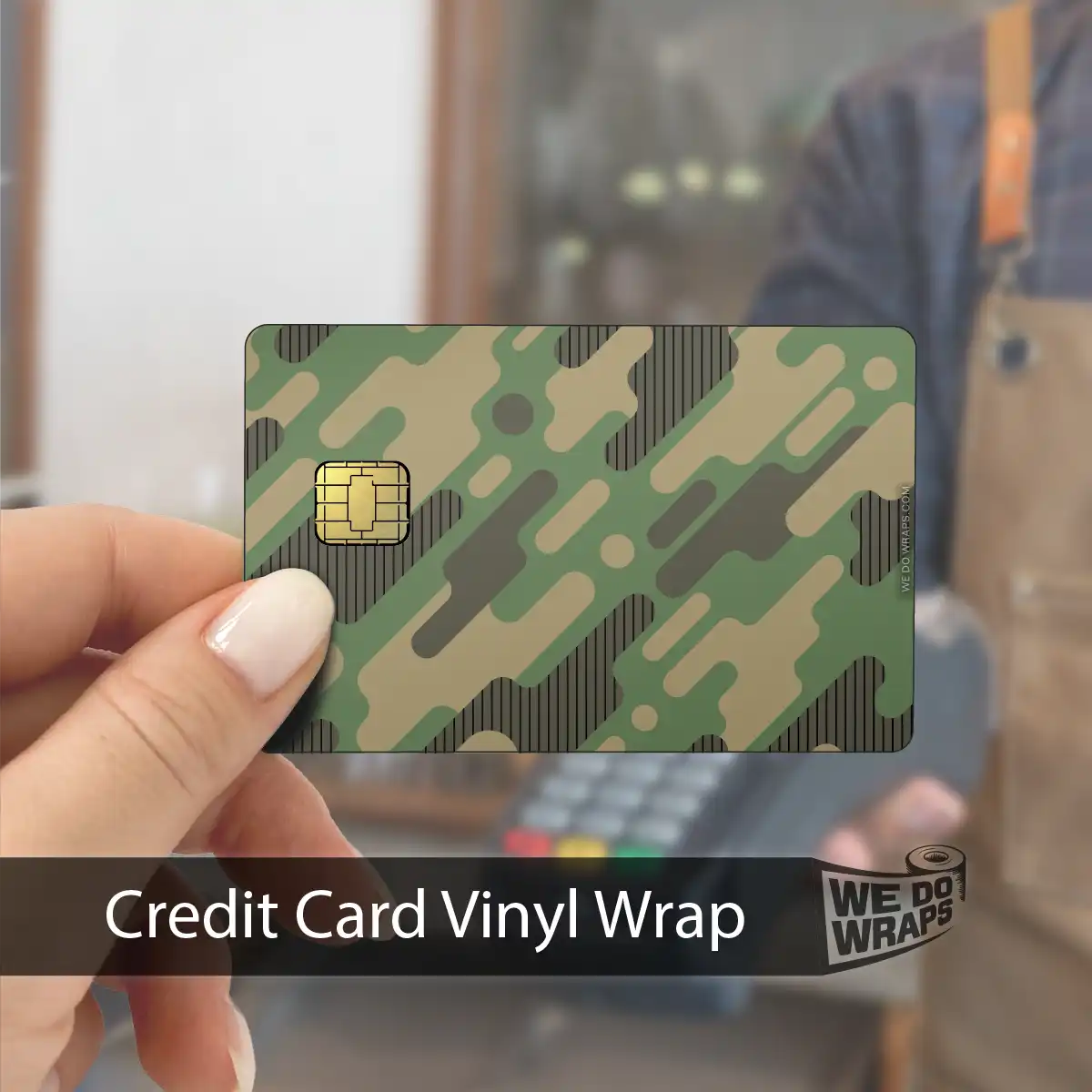 64 Bit Camo | NFC Key Card Wrap