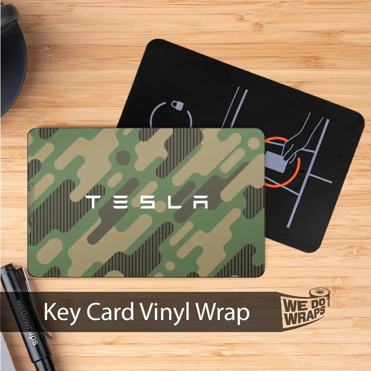 64 Bit Camo | NFC Key Card Wrap