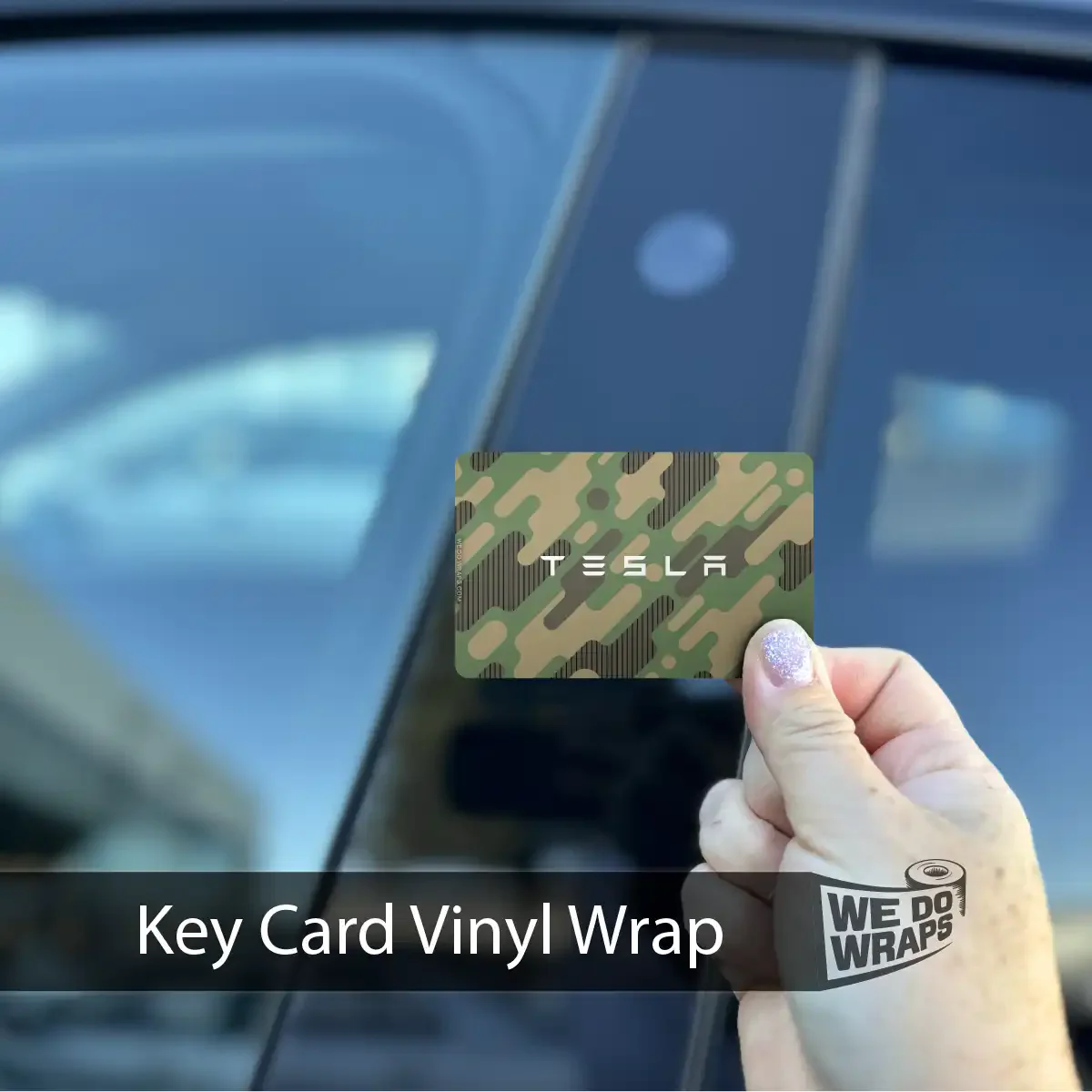 64 Bit Camo | NFC Key Card Wrap