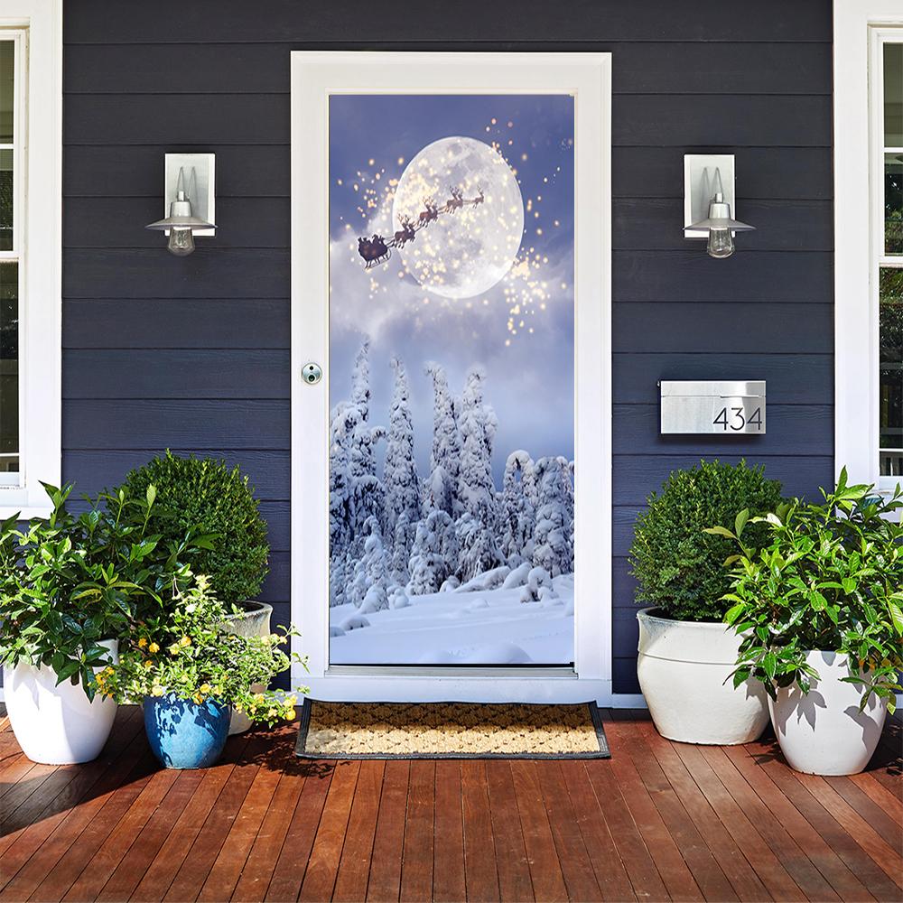 Sleigh Ride Door Cover