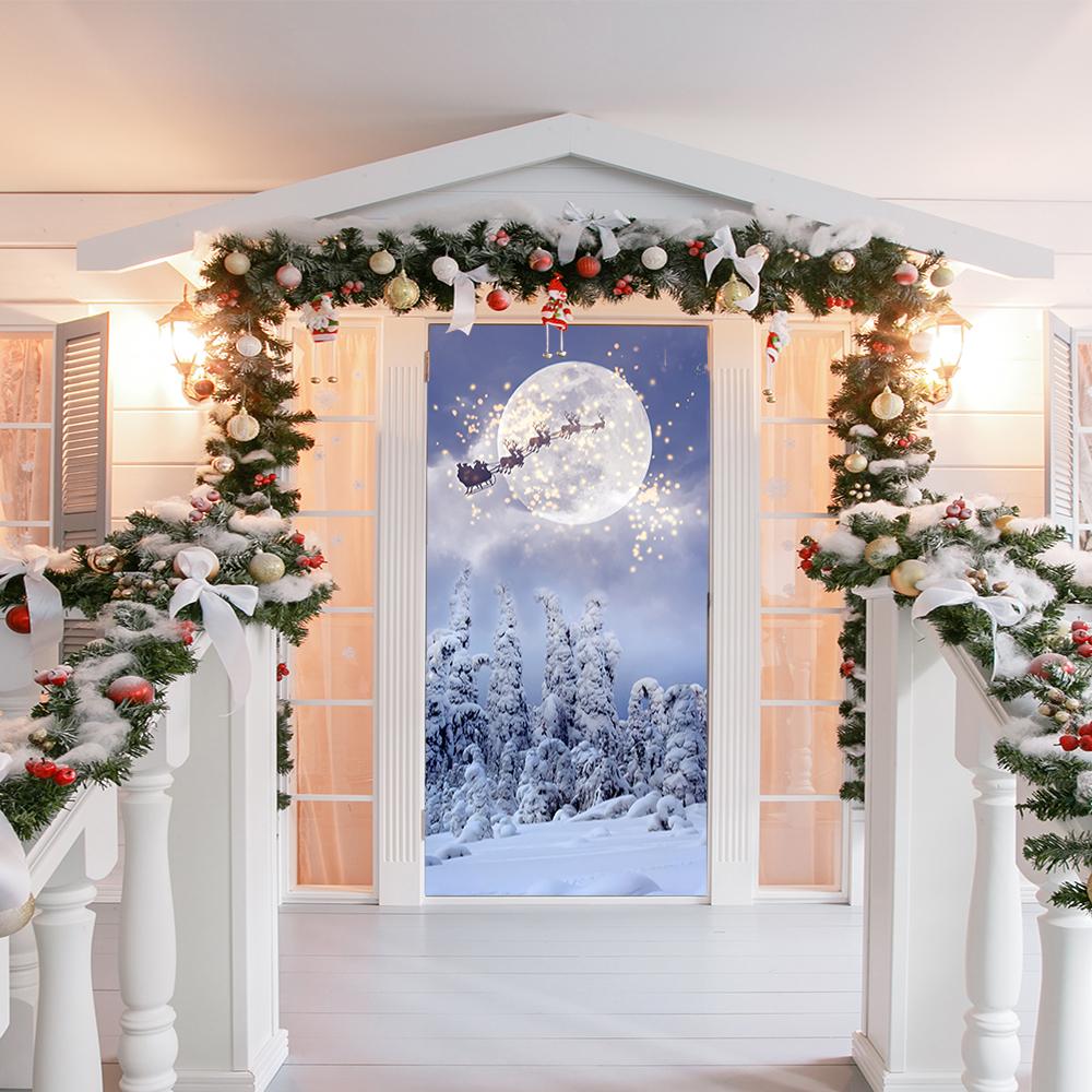 Sleigh Ride Door Cover
