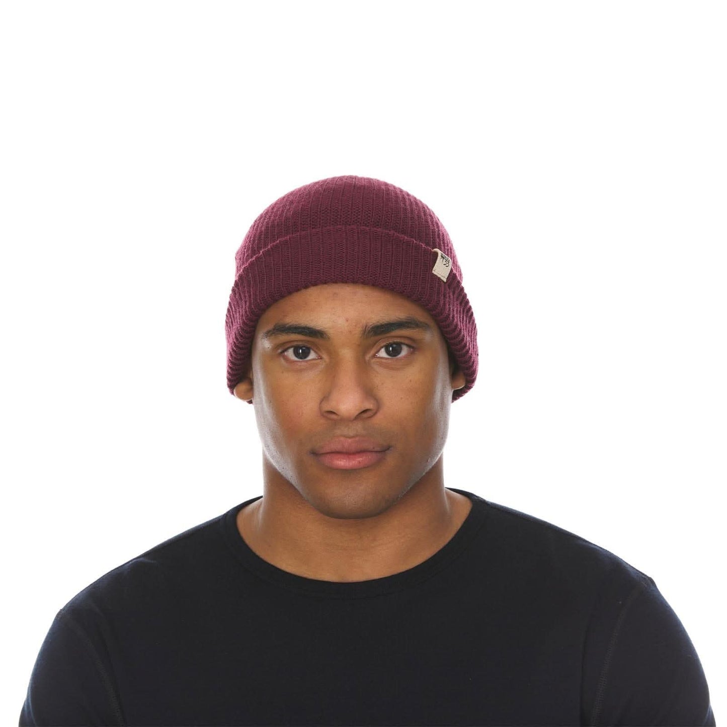 Midweight Knit Wool Beanie - 100% Merino Wool