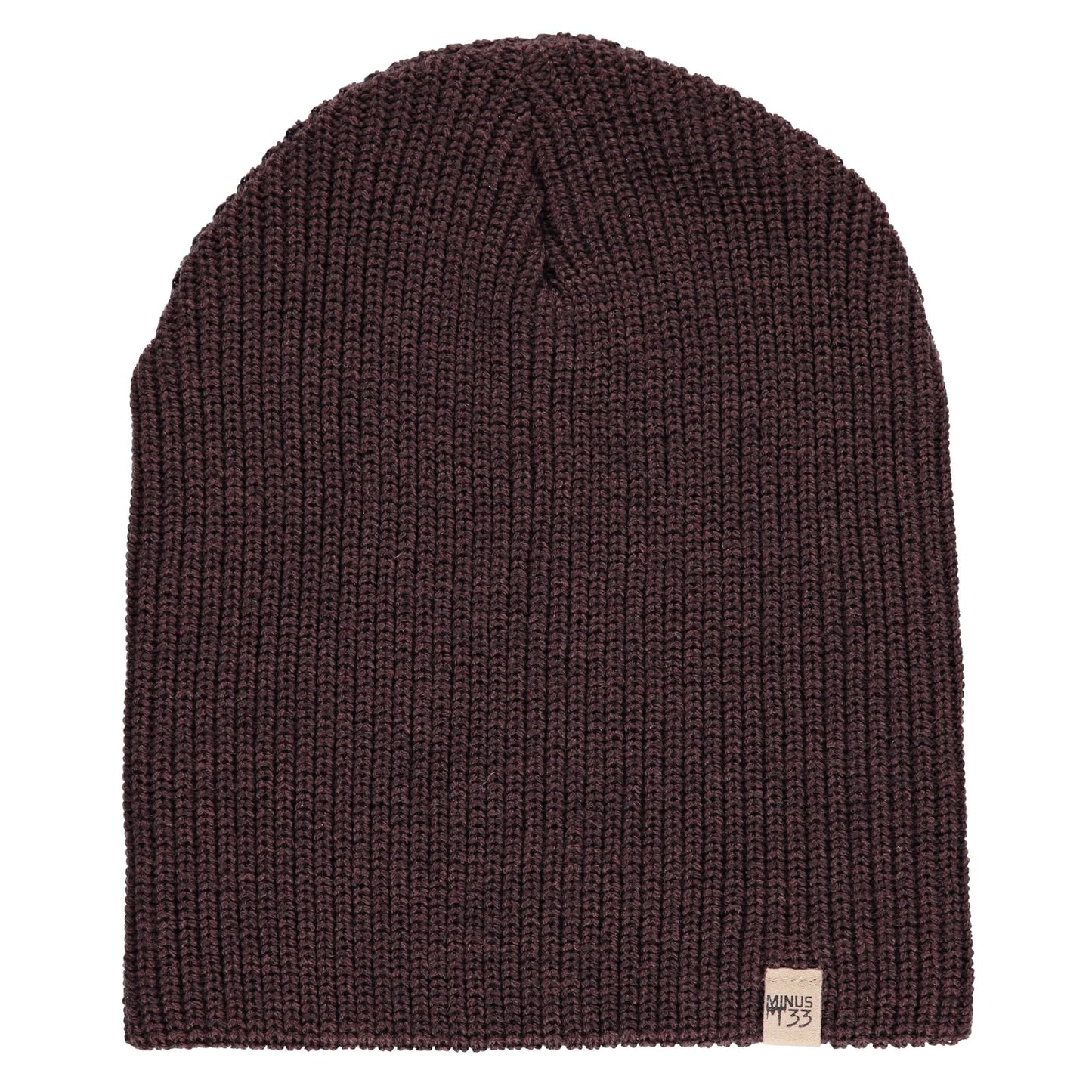 Midweight Knit Wool Beanie - 100% Merino Wool