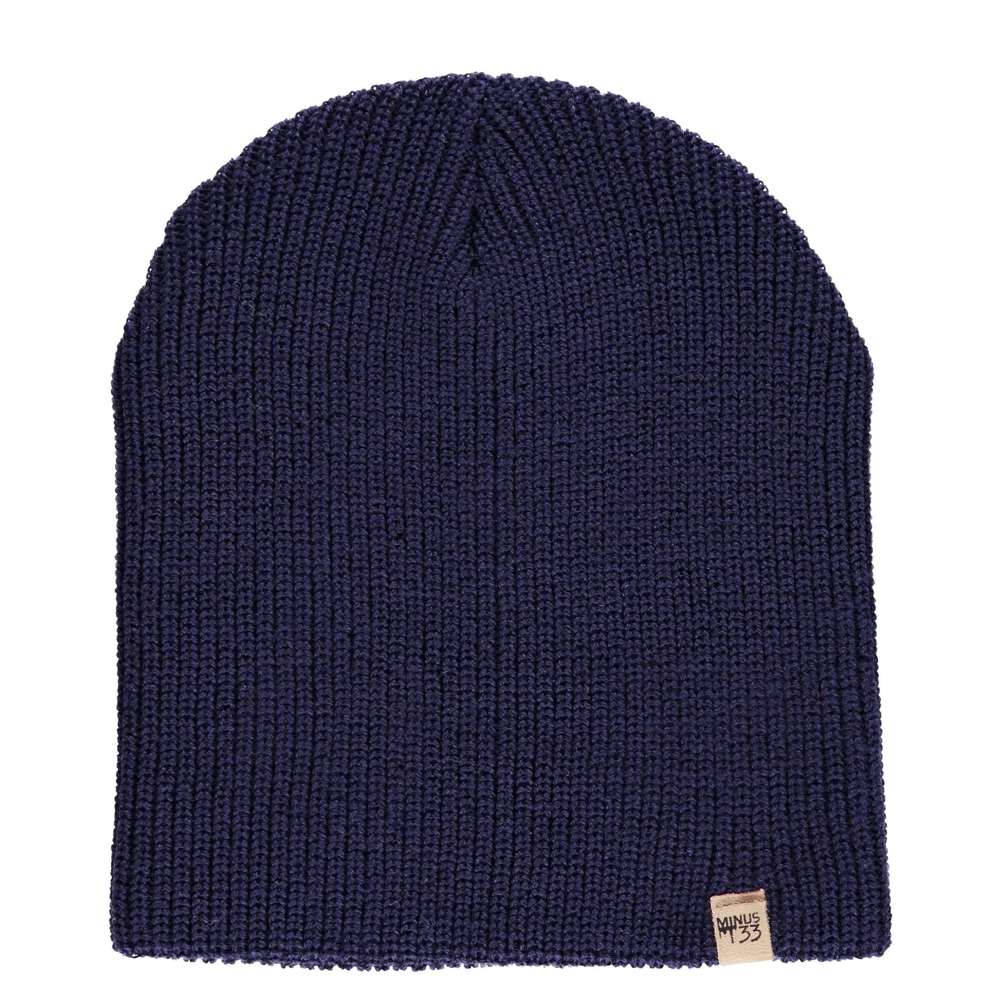 Midweight Knit Wool Beanie - 100% Merino Wool