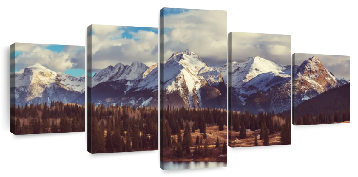 Rocky Mountain Landscape Wall Art