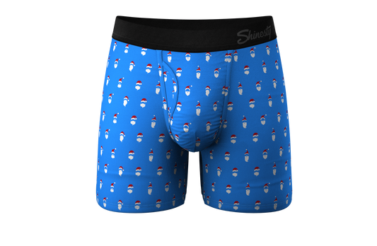 The 50 Shades Of Santa | Holiday Ball Hammock® Pouch Underwear With Fly
