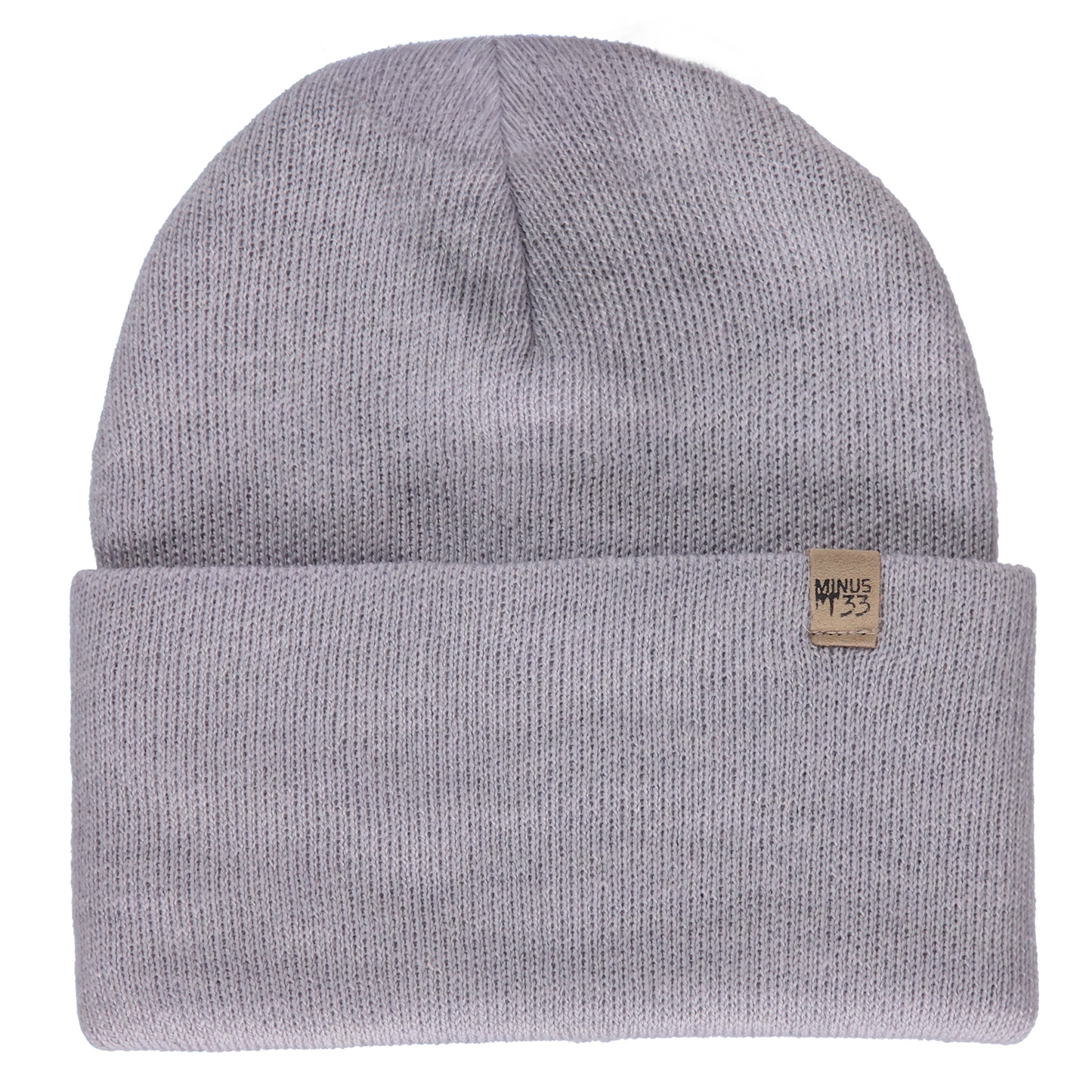 100% Merino Wool Knit Cuff Beanie- Midweight