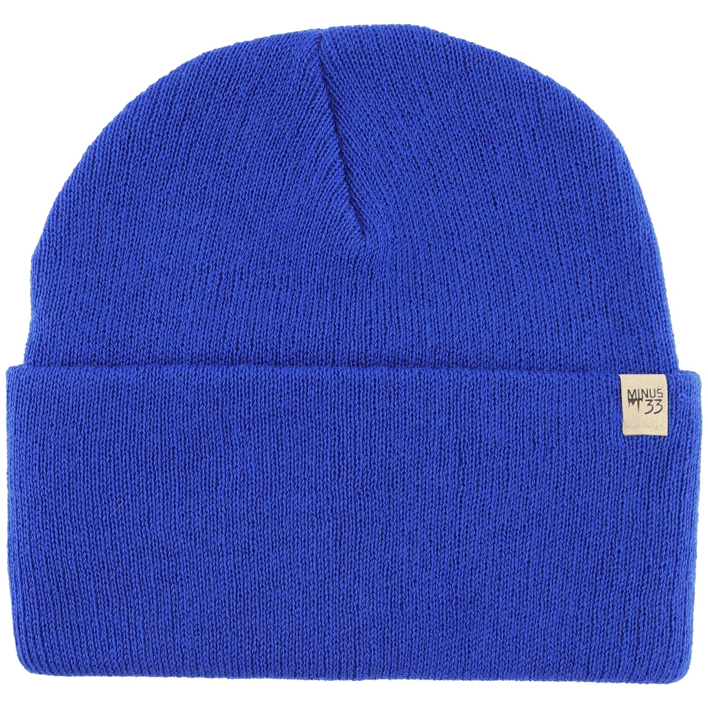 100% Merino Wool Knit Cuff Beanie- Midweight