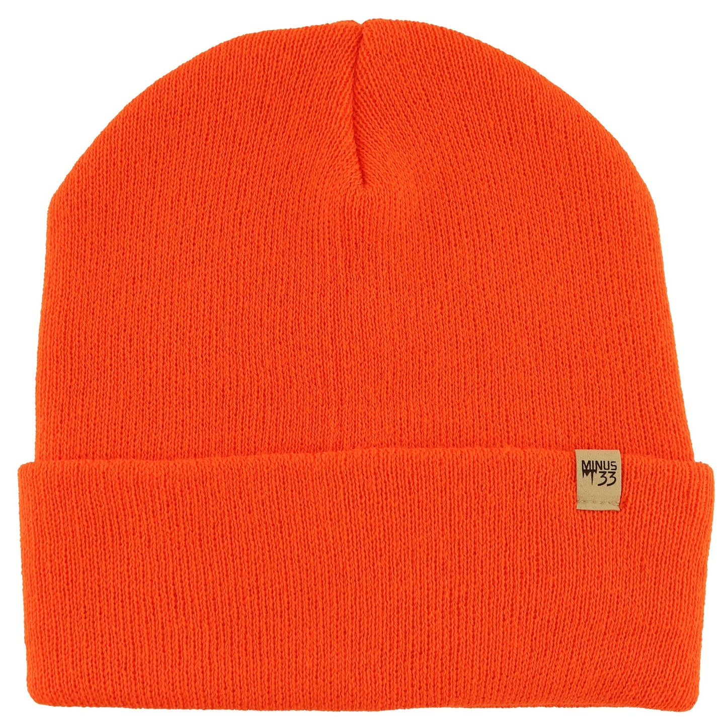100% Merino Wool Knit Cuff Beanie- Midweight