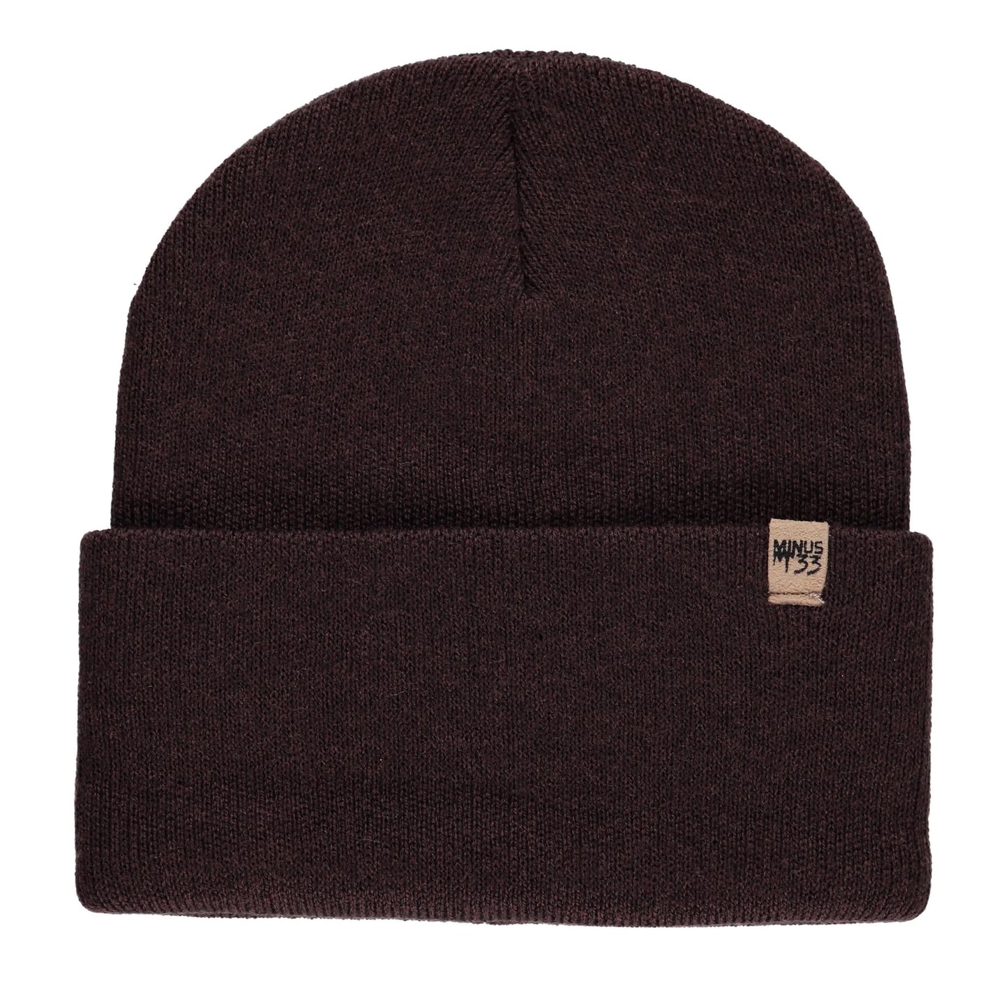 100% Merino Wool Knit Cuff Beanie- Midweight