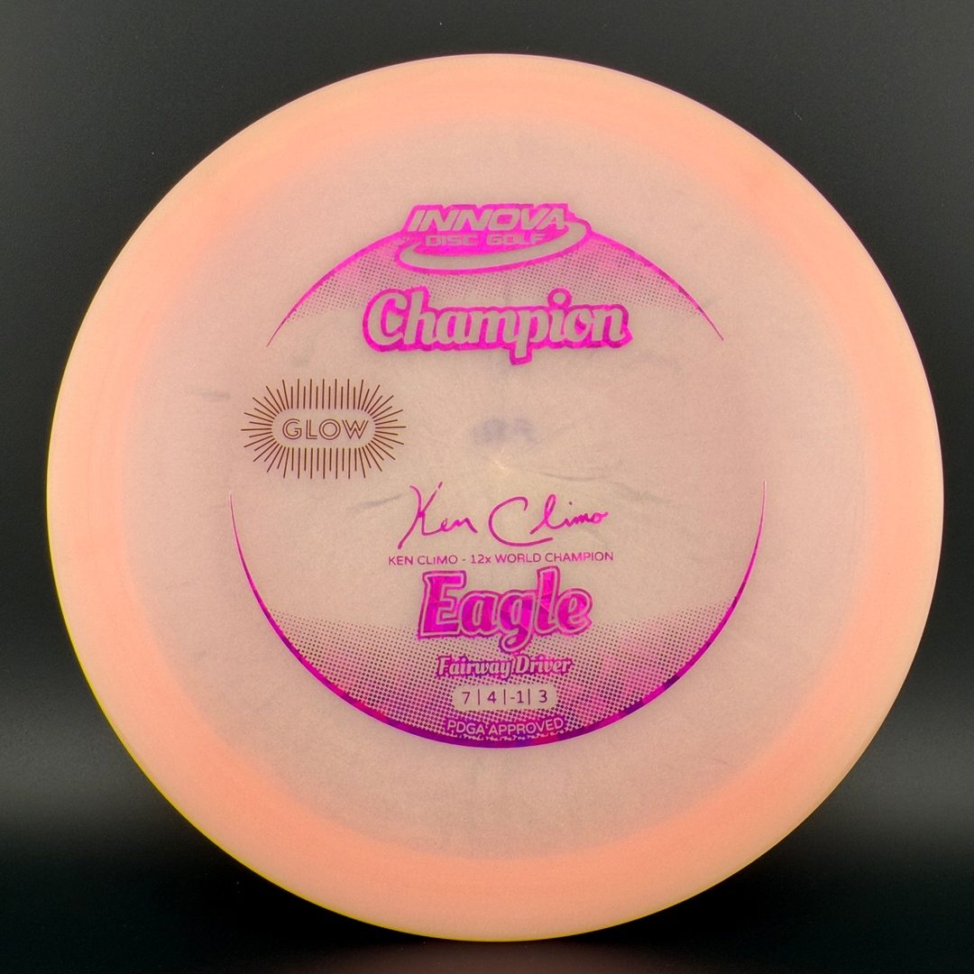 Classic Color Glow Champion Eagle - Ken Climo 12x