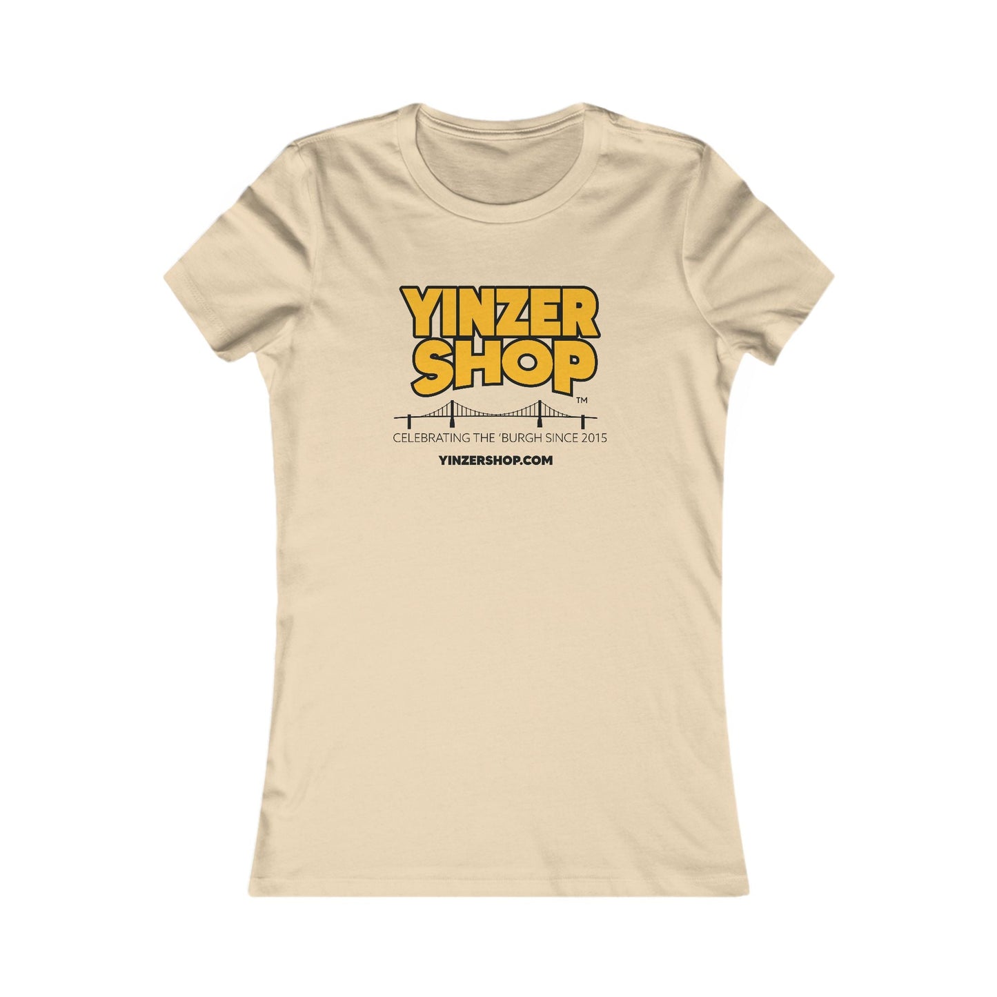 YinzerShop Serving Since 2015 - Women's Favorite Tee Bella+Canvas 6004